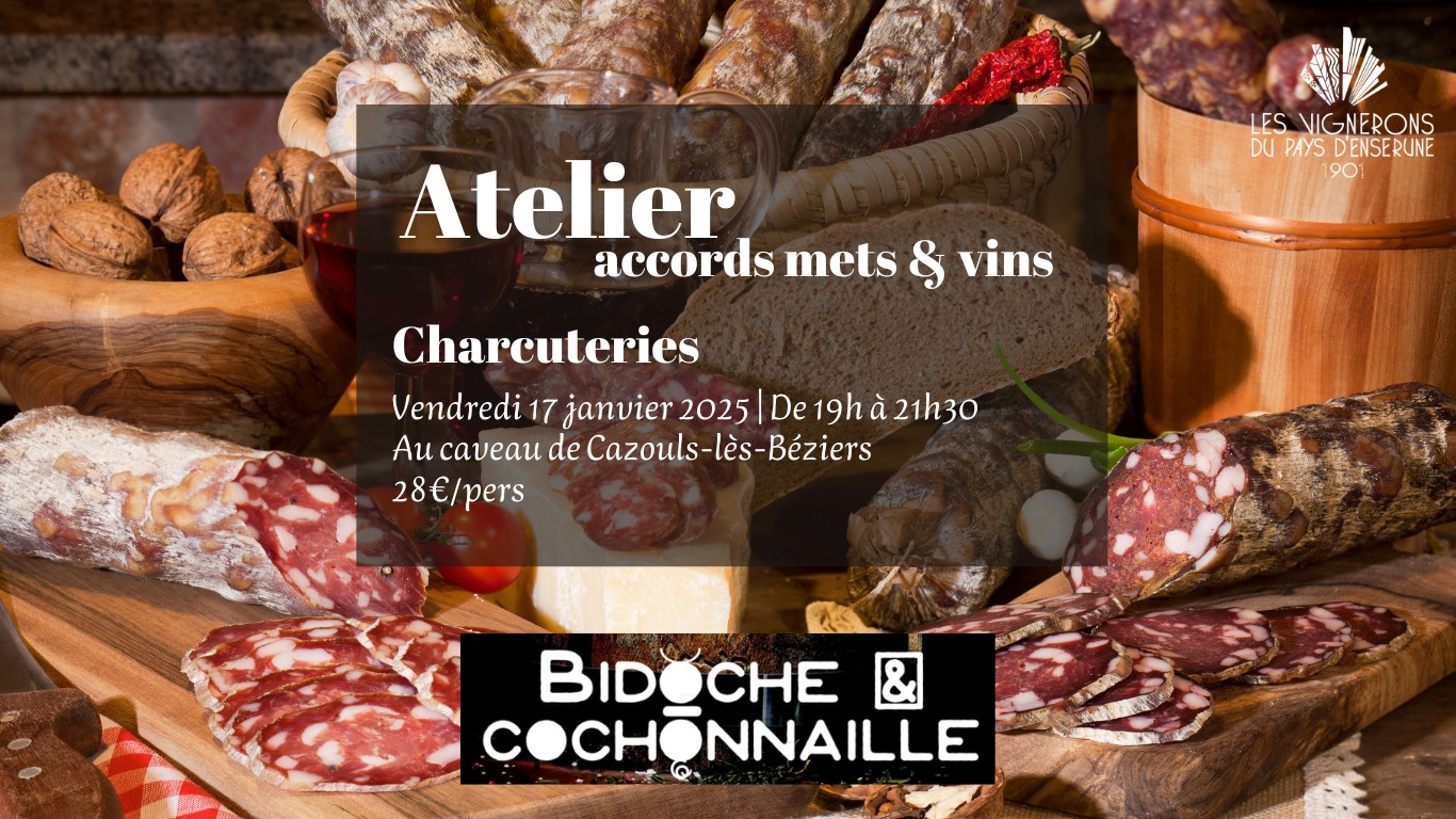 ATELIER ACCORDS METS ET VINS