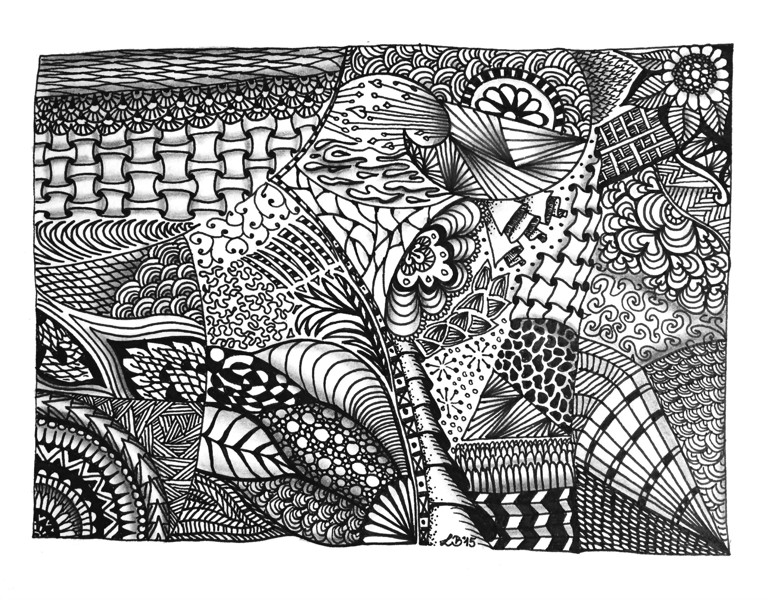 Atelier créatif Du gribouillage au Zentangle