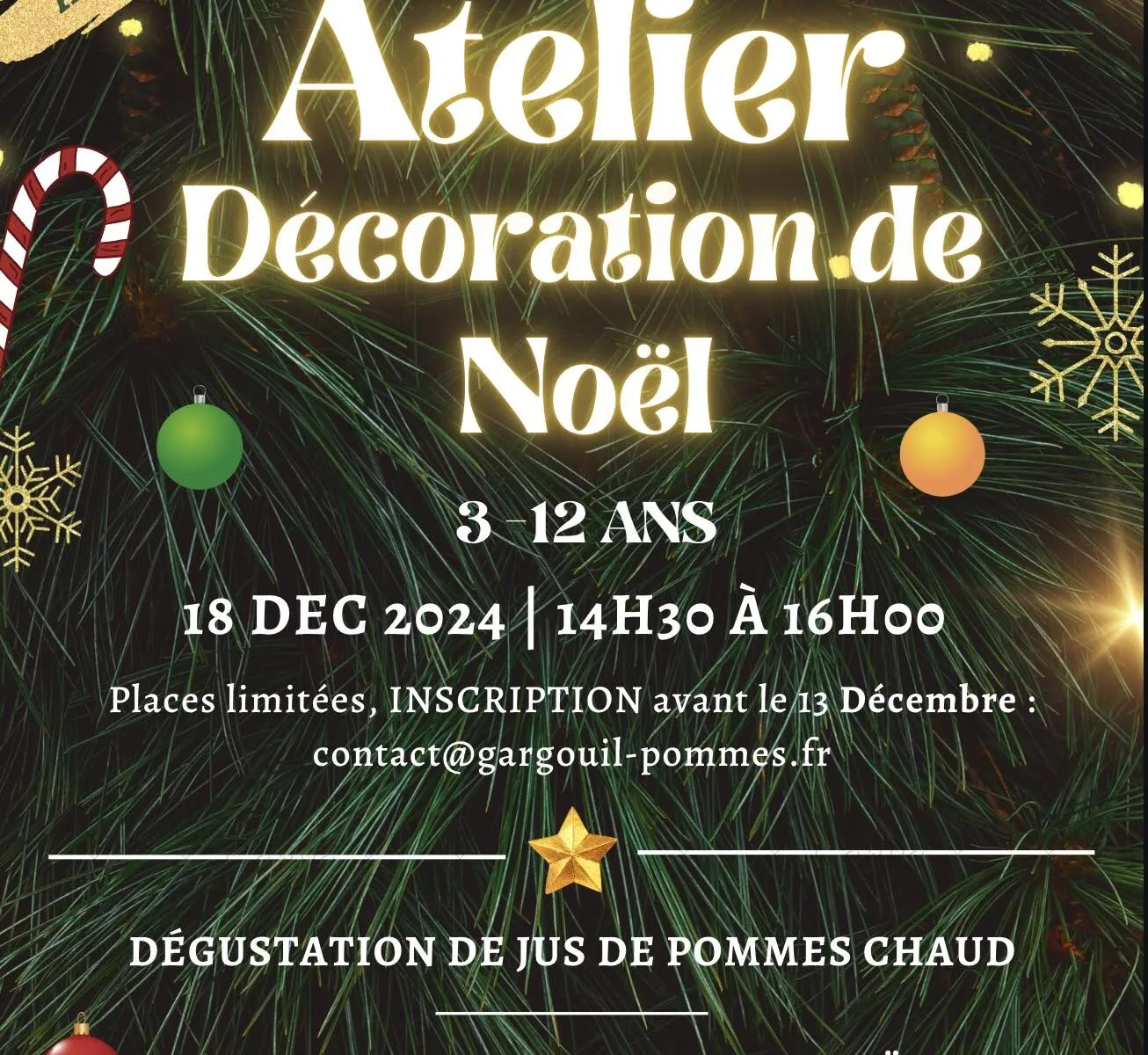 Atelier décoration de Noël