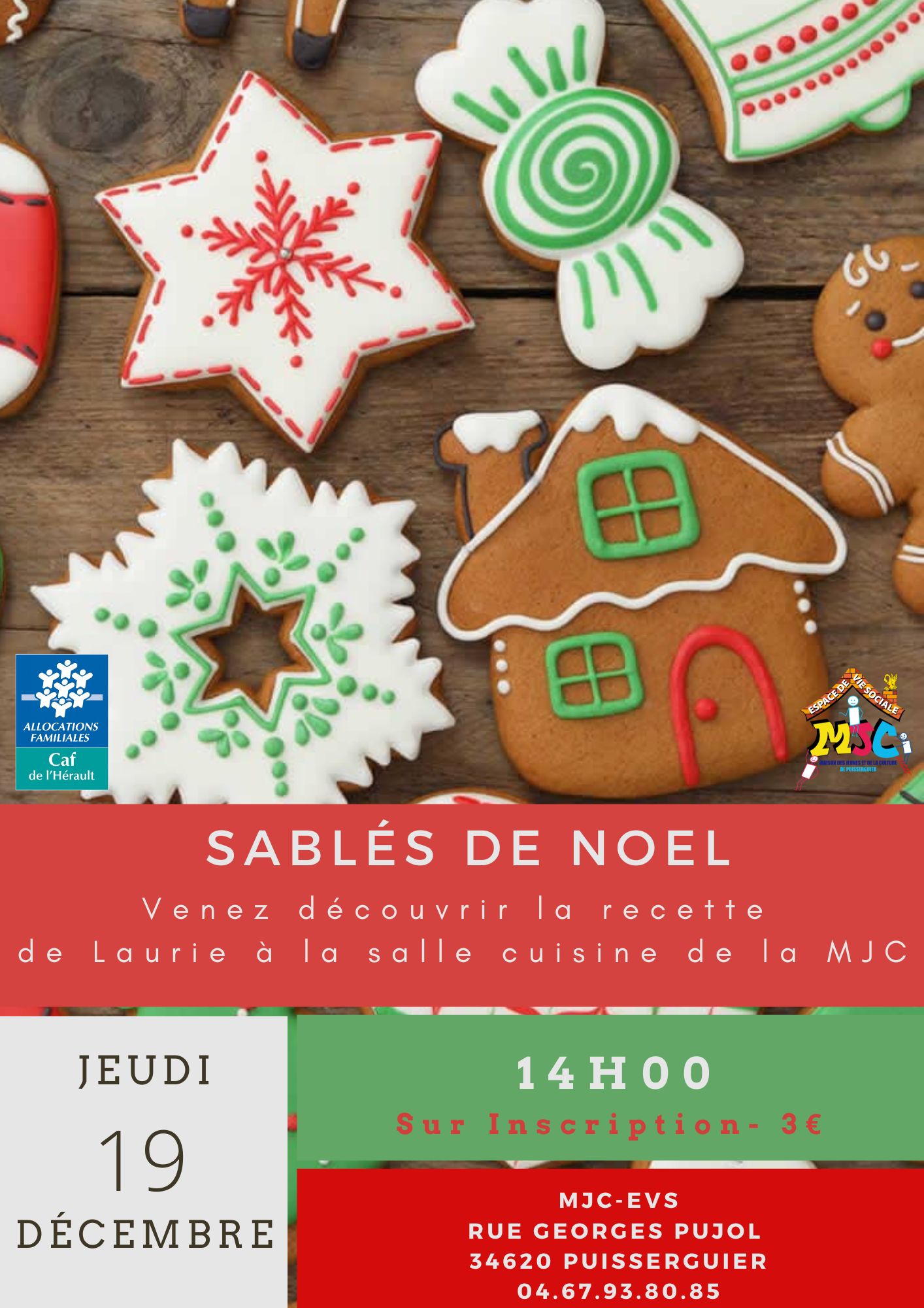 ATELIER SABLÉS DE NOËL