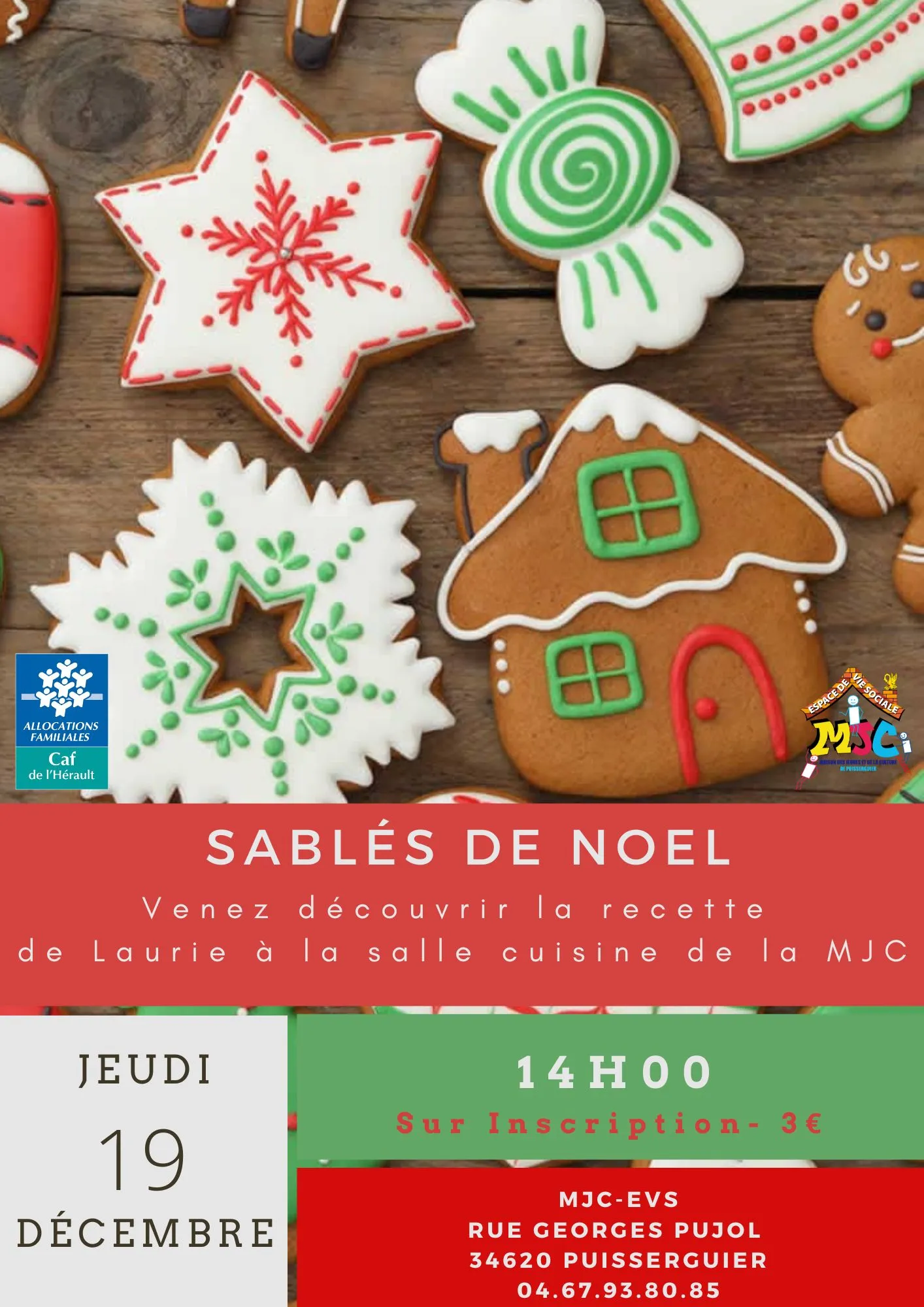 ATELIER SABLÉS DE NOËL