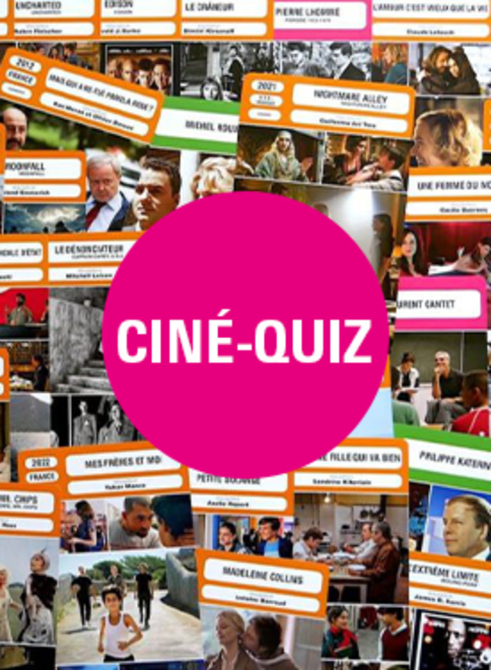 CINÉ-QUIZ — LE CINÉMA EST MORT Cinéma du TNB Rennes