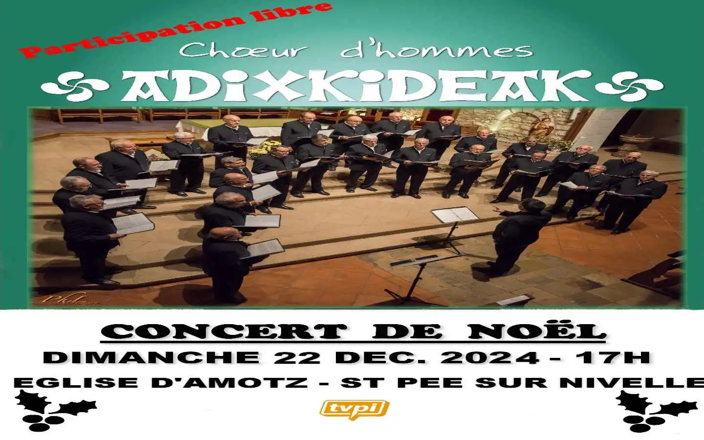 Concert de Noël avec Adixkideak