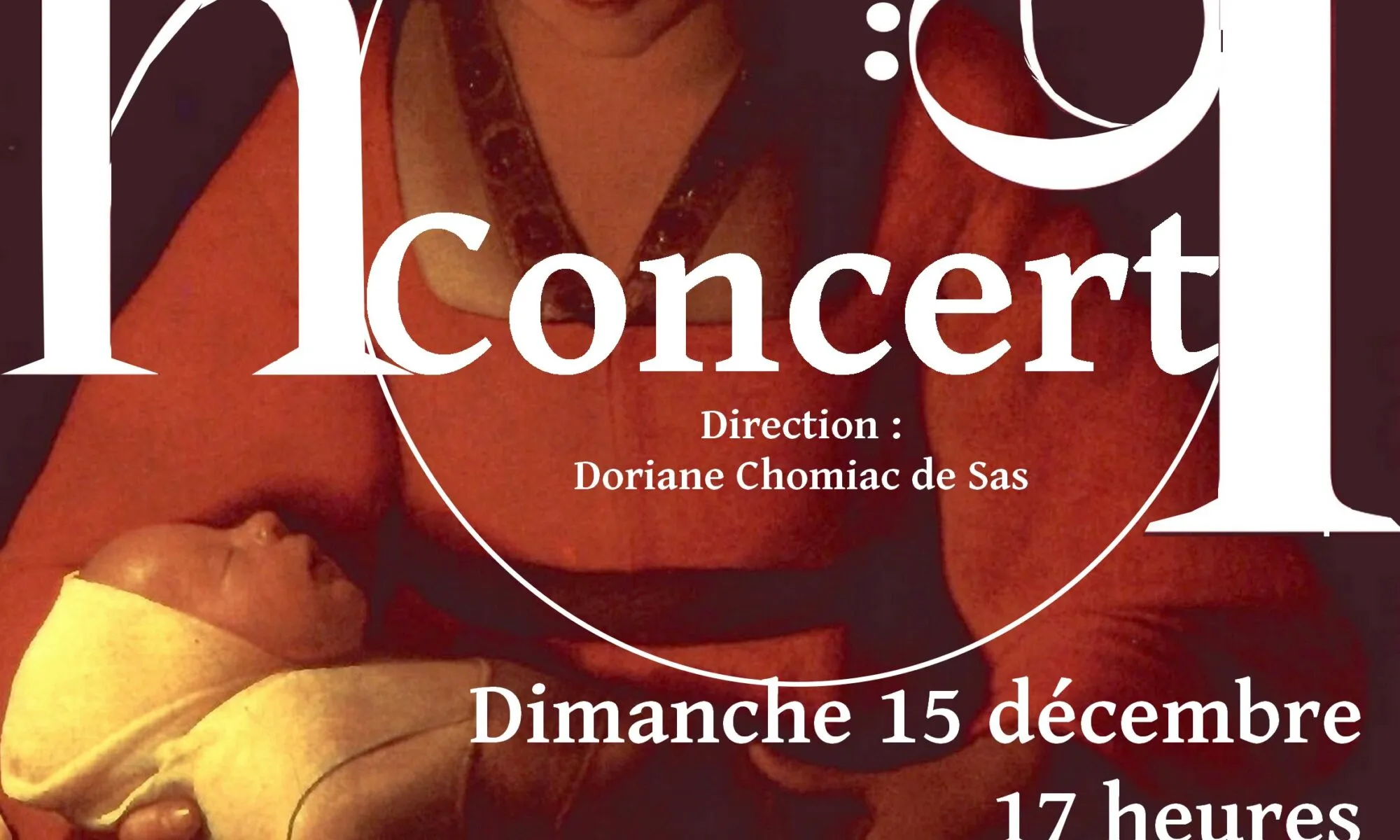 Concert de Noël de l'Ensemble Vocal Oriana à Niort