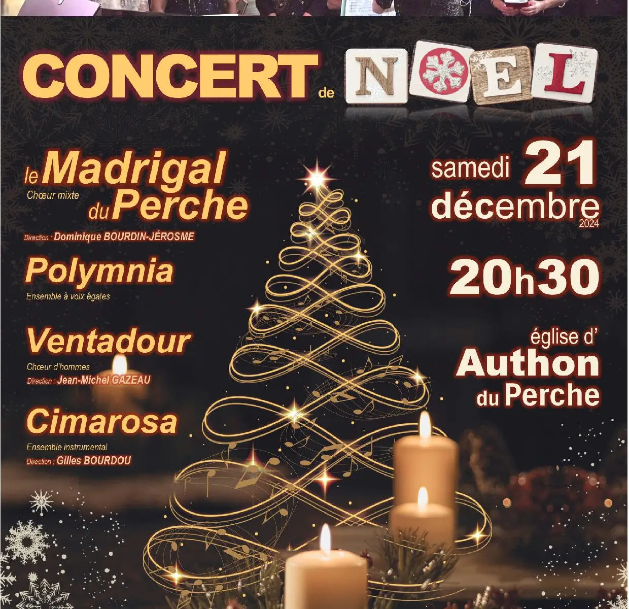 Concert de Noël en l'Église