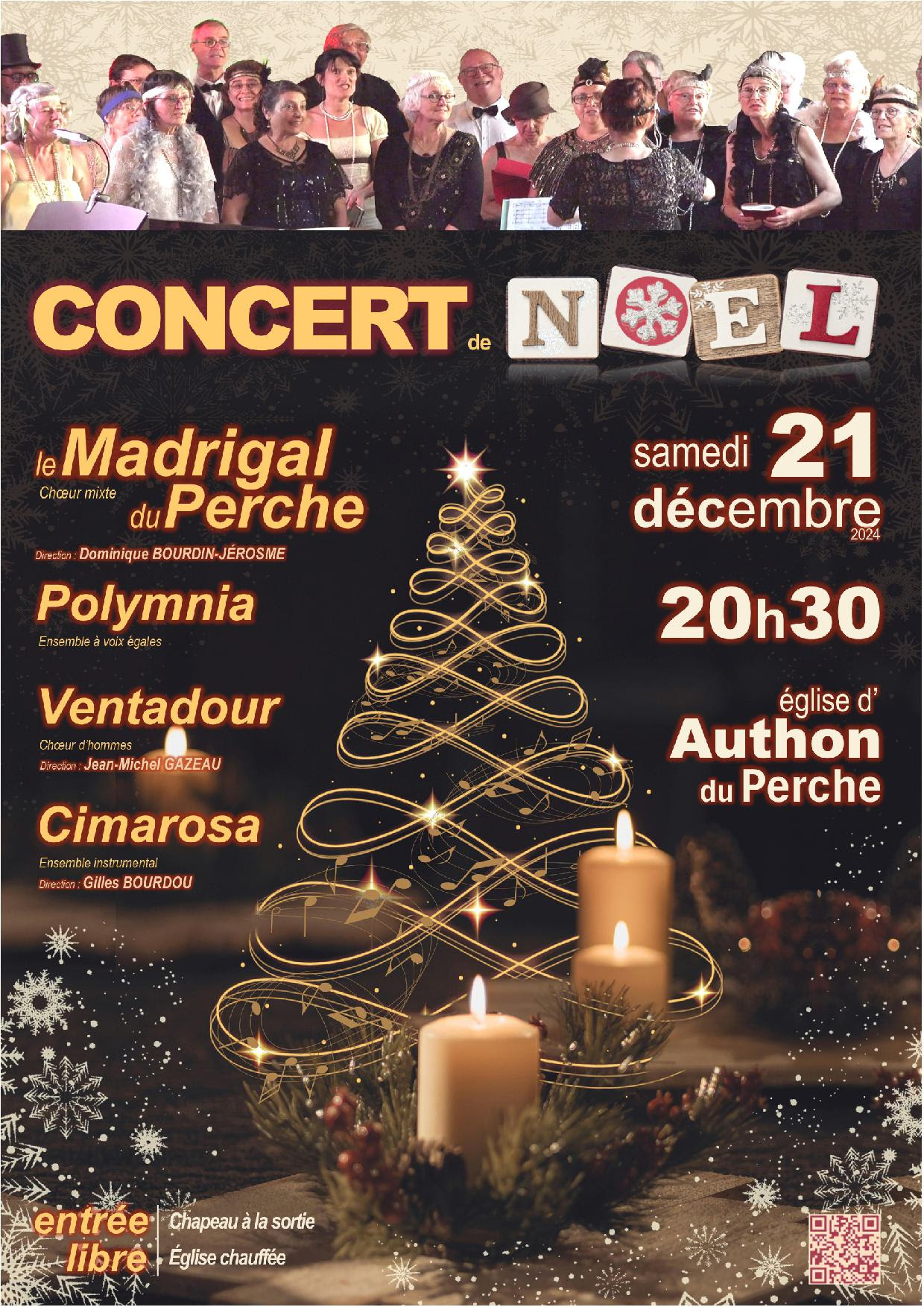 Concert de Noël en l'Église