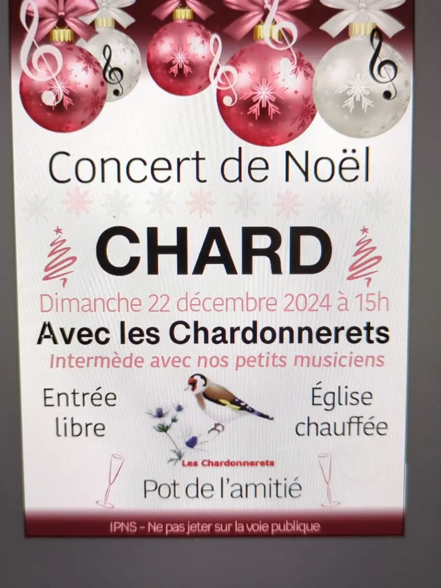 Concert de Noël Les Chardonnerets