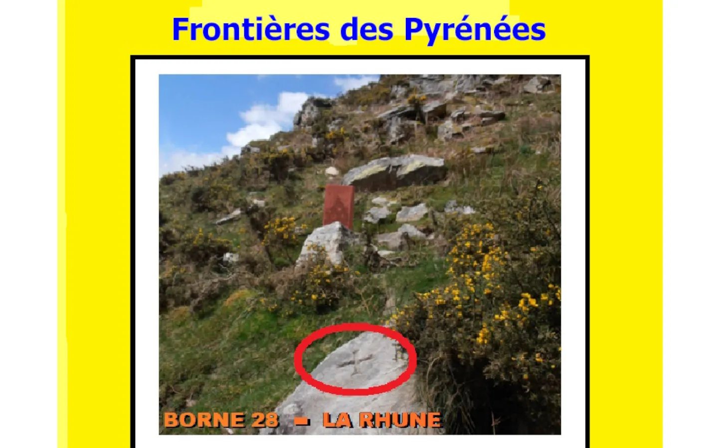 Conférence de l'Université du Temps Libre "Au long des frontières des Pyrénées"