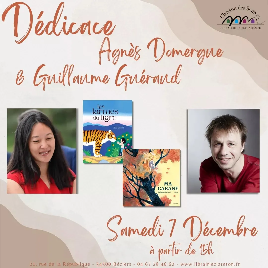 DÉDICACE DE AGNÈS DOMERGUE & GUILLAUME GUÉRAUD