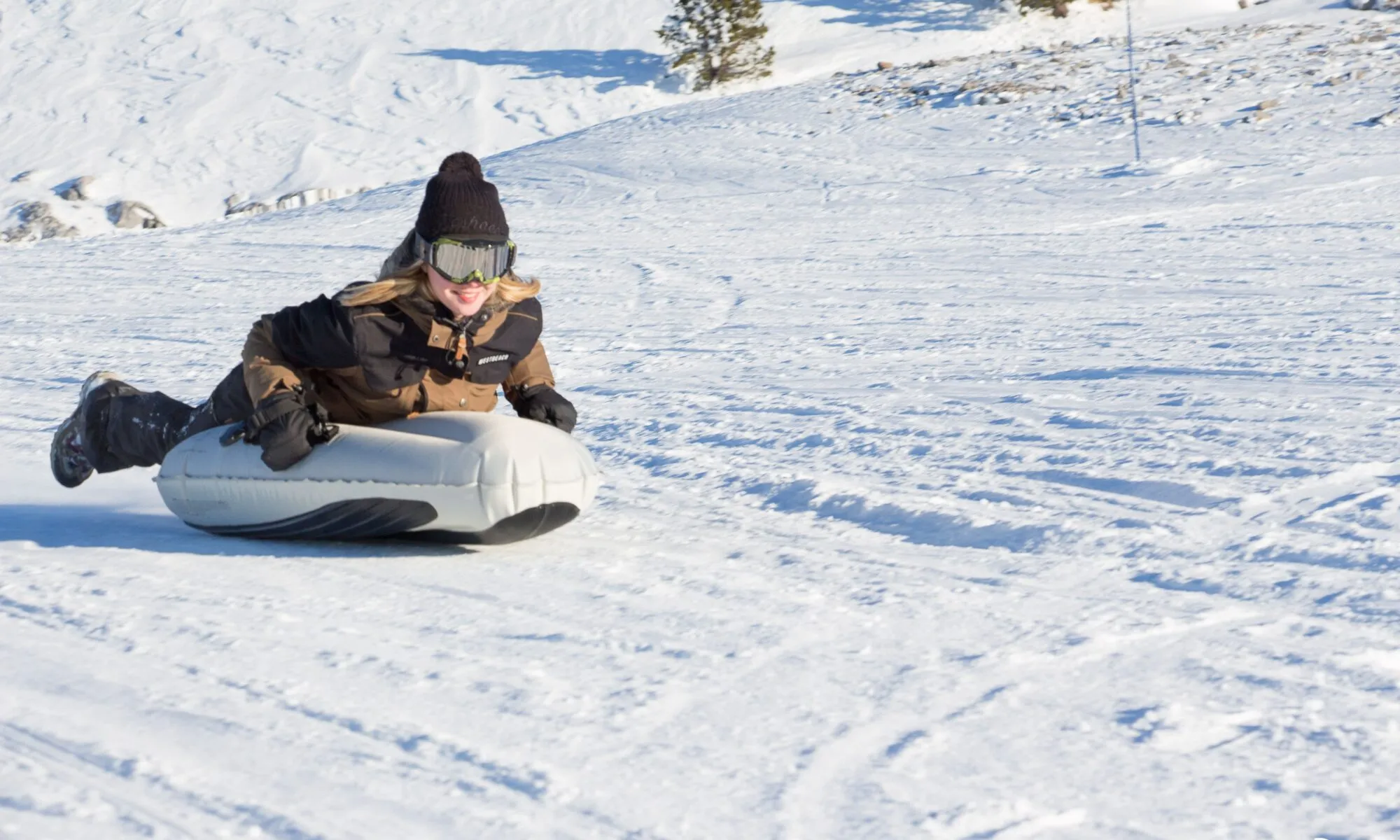 Descente Airboard sur Boulevard des Pyrénées