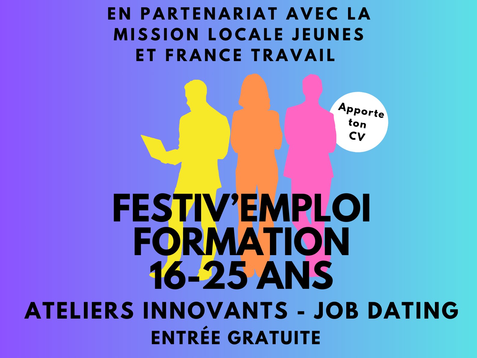 FESTIV'EMPLOI FORMATION 16-25 ANS​