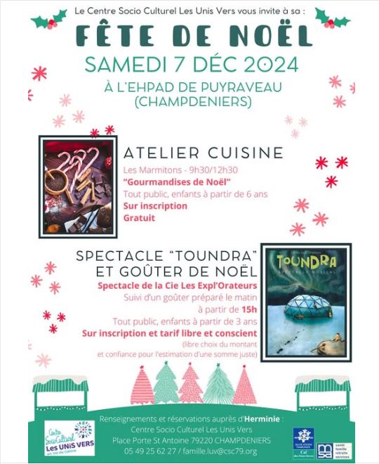 Fête de Noël à l'Ehpad