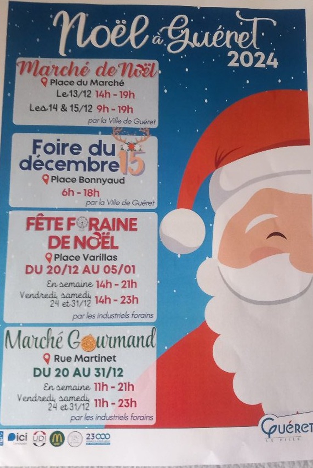 Fête foraine de Noël