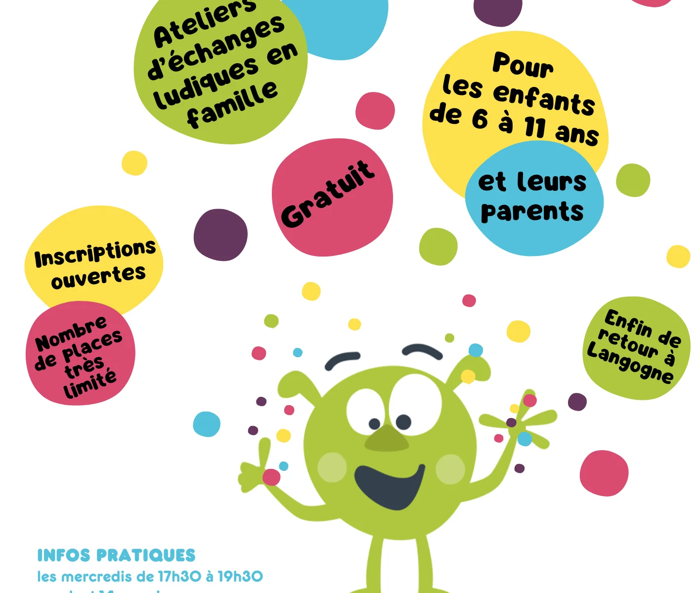 INSTANTS FAMILLE ATELIERS D'ÉCHANGES LUDIQUES