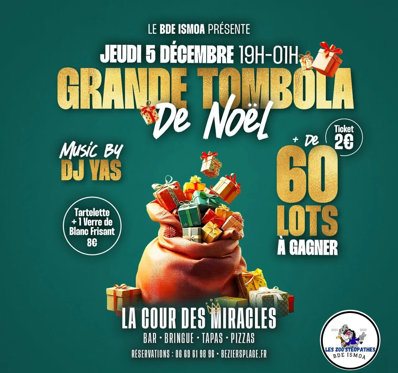 LA GRANDE TOMBOLA DE NOËL À LA COUR DES MIRACLES