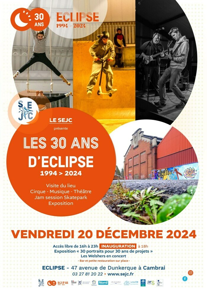 l'ECLIPSE fête ses 30 ans Centre Eclipse Cambrai