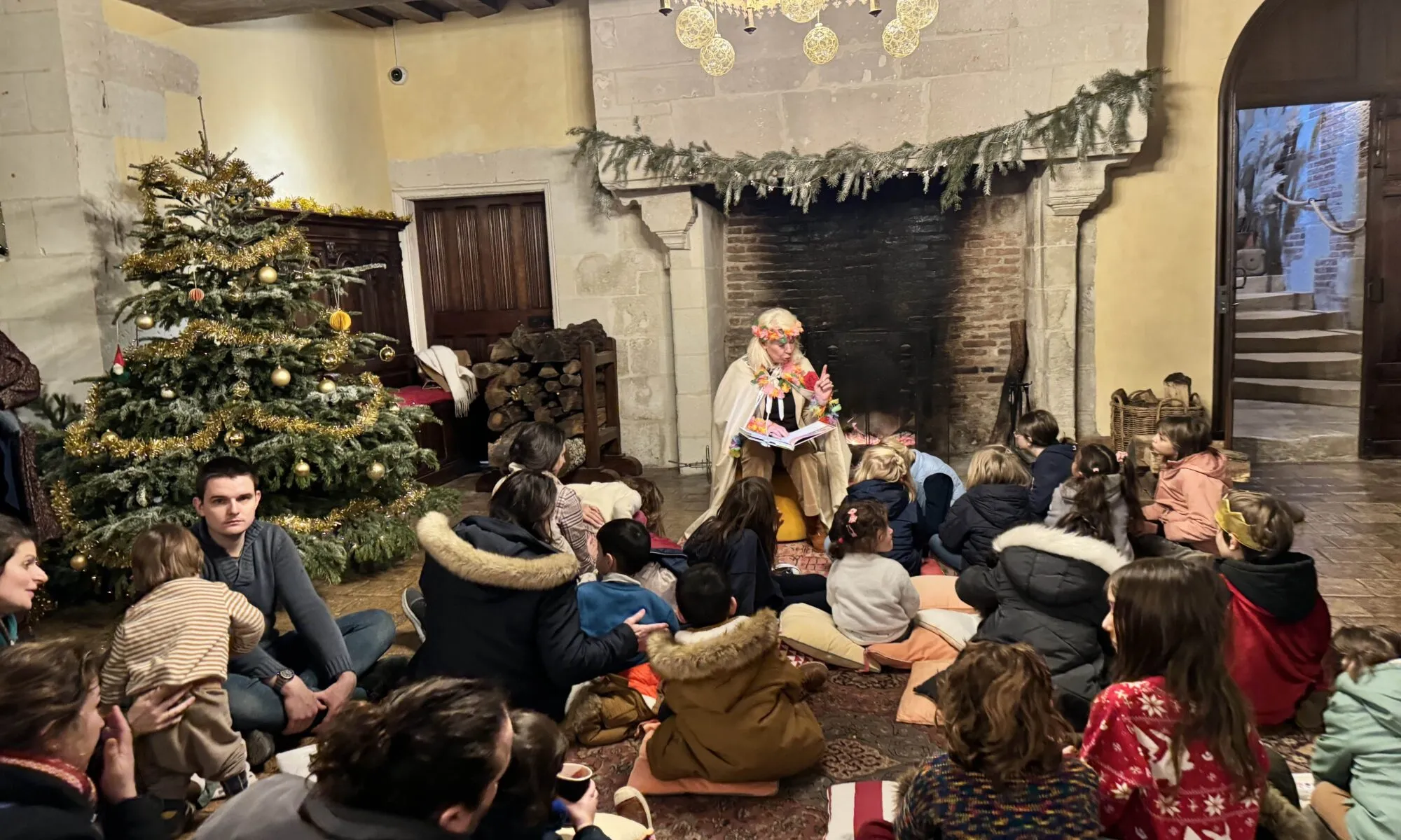 Lectures de contes au château de l'Islette