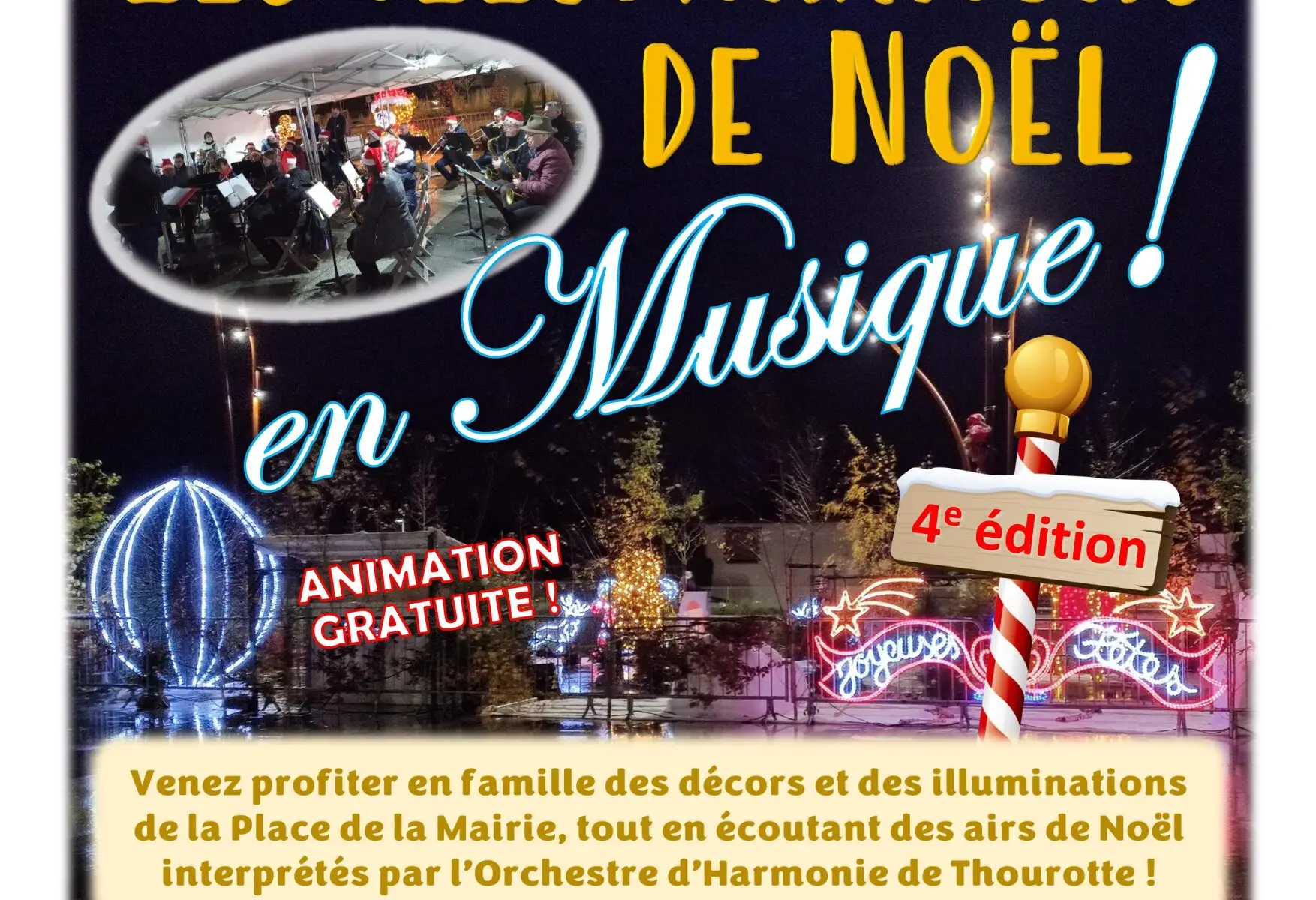 Les Illuminations de Noël en Musique [4ème édition]