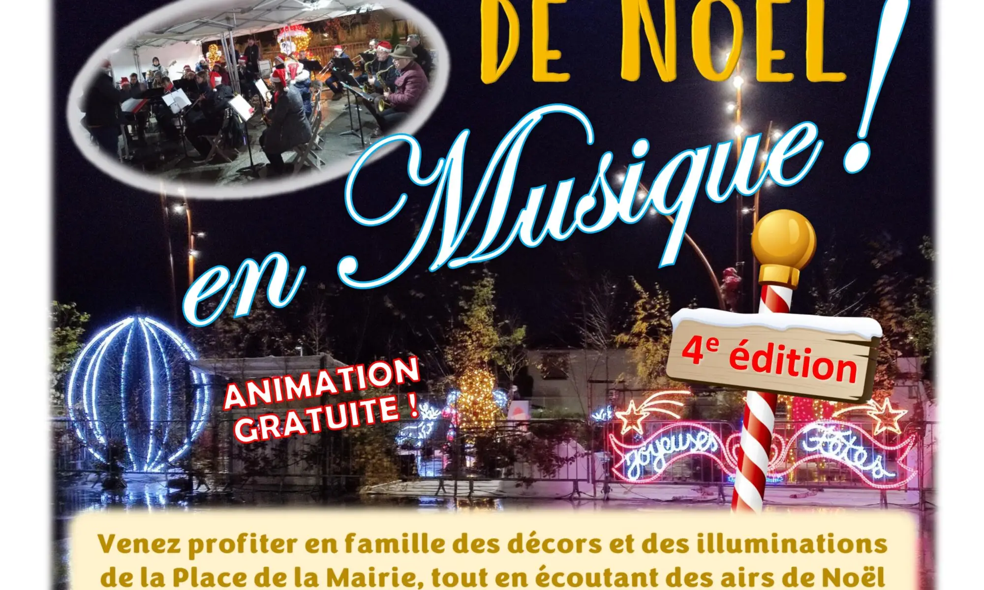 Les Illuminations de Noël en Musique [4ème édition]