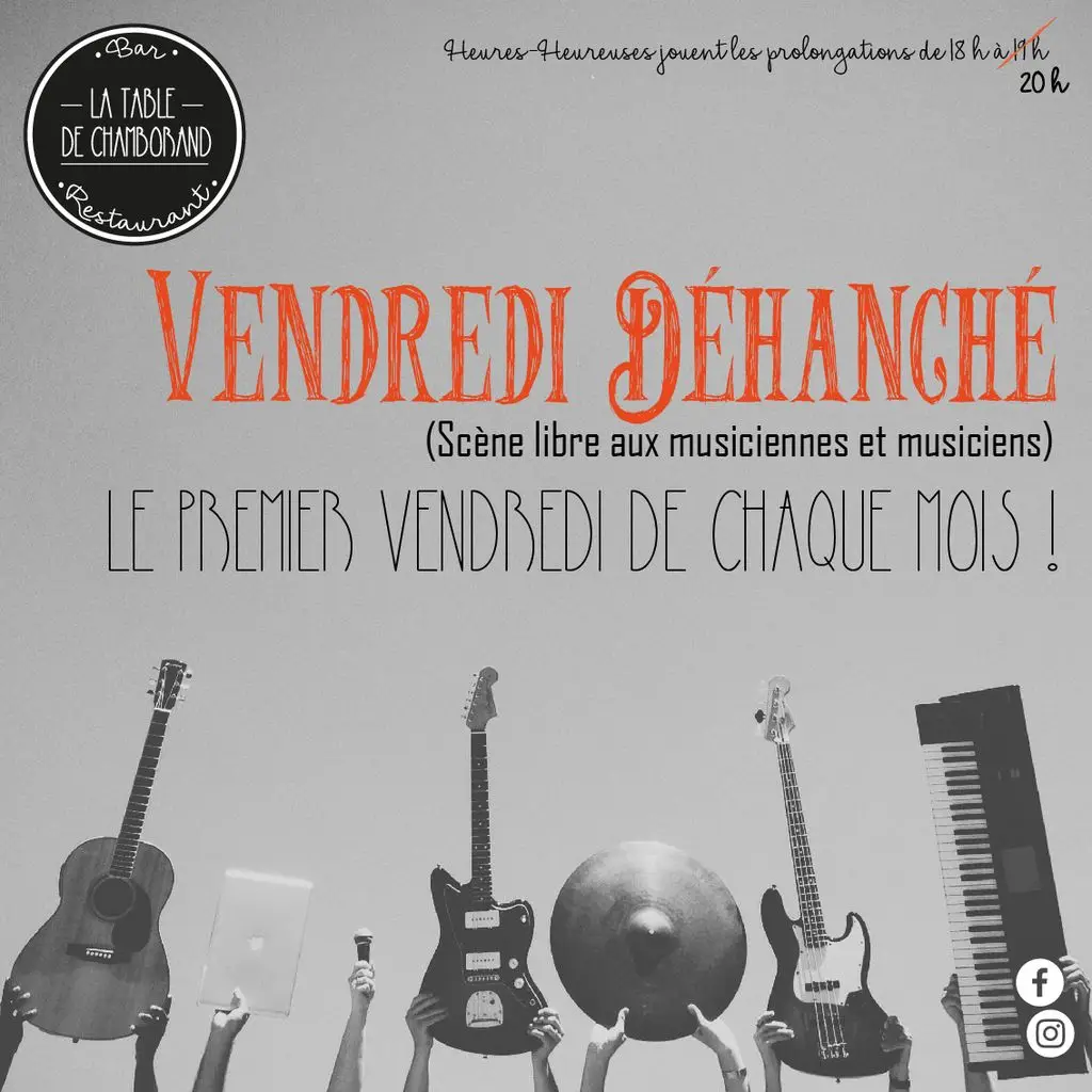 Les Vendredis Déhanchés Boeuf Musical