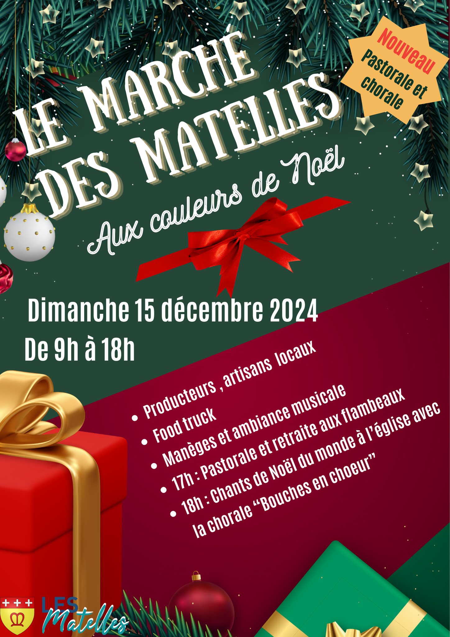 MARCHÉ AUX COULEURS DE NOËL