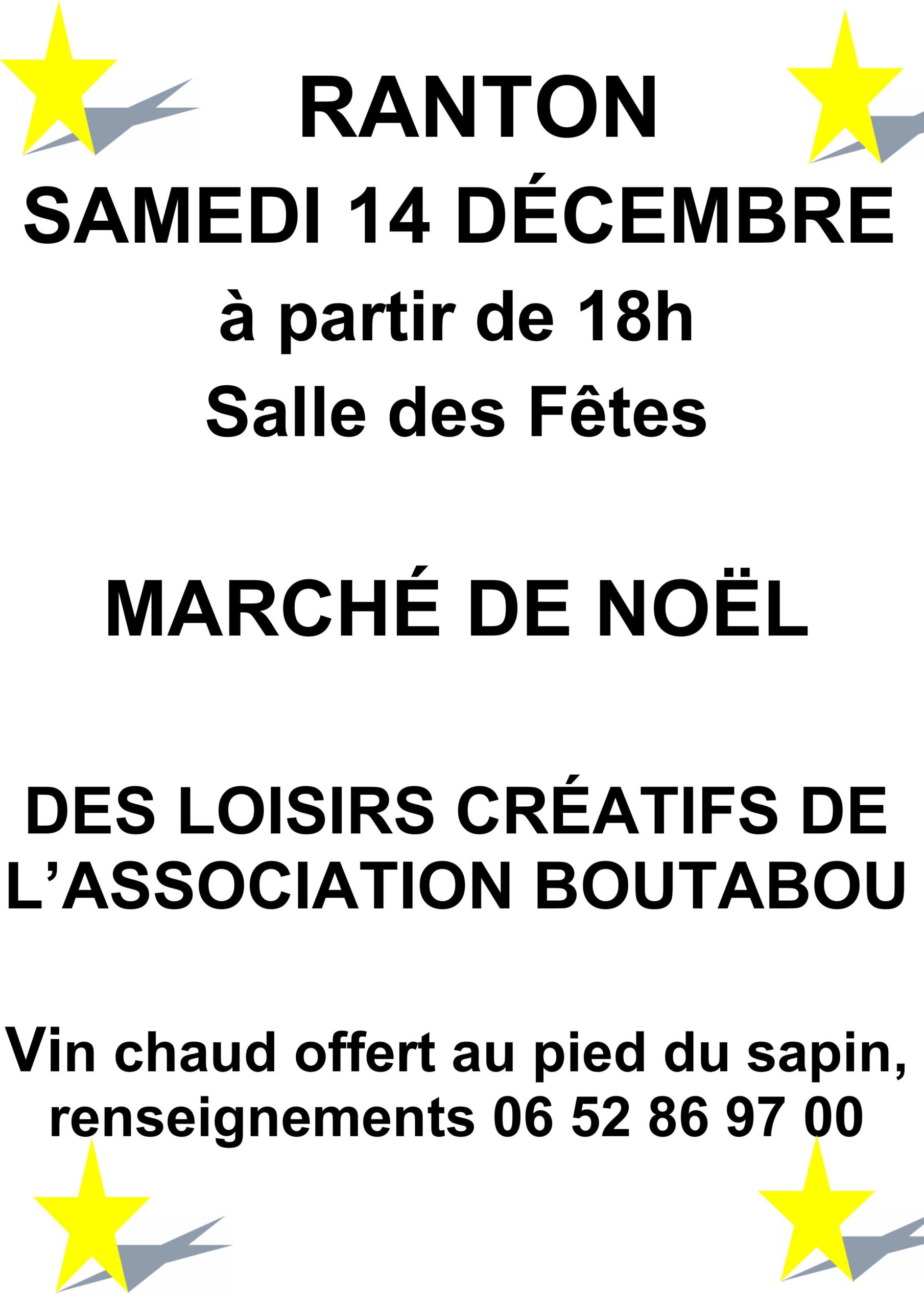 Marché de Noël à Ranton