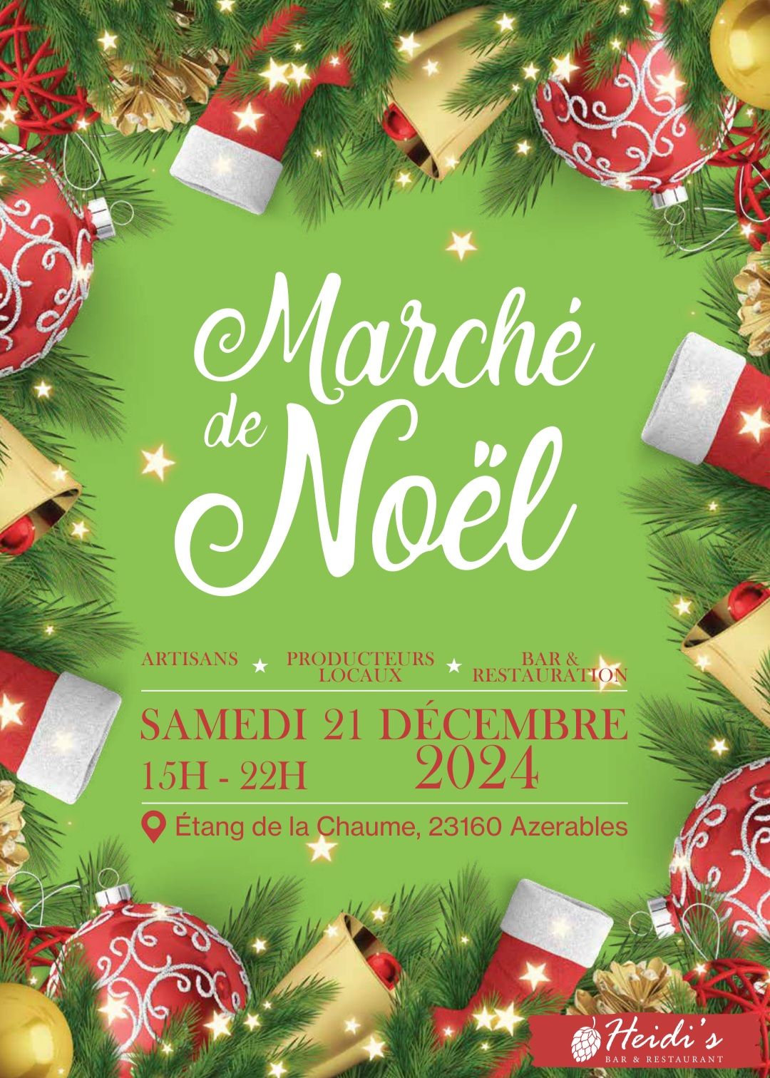 Marché de Noël au Heidi's