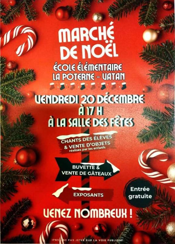 Marché de Noël de l'école élémentaire La Poterne