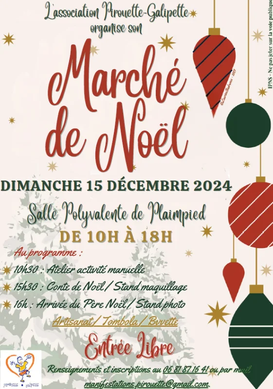 Marché de Noël de Plaimpied-Givaudins