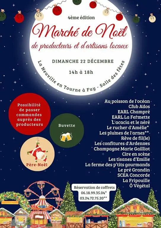 Marché de Noël de producteurs et d'artisants