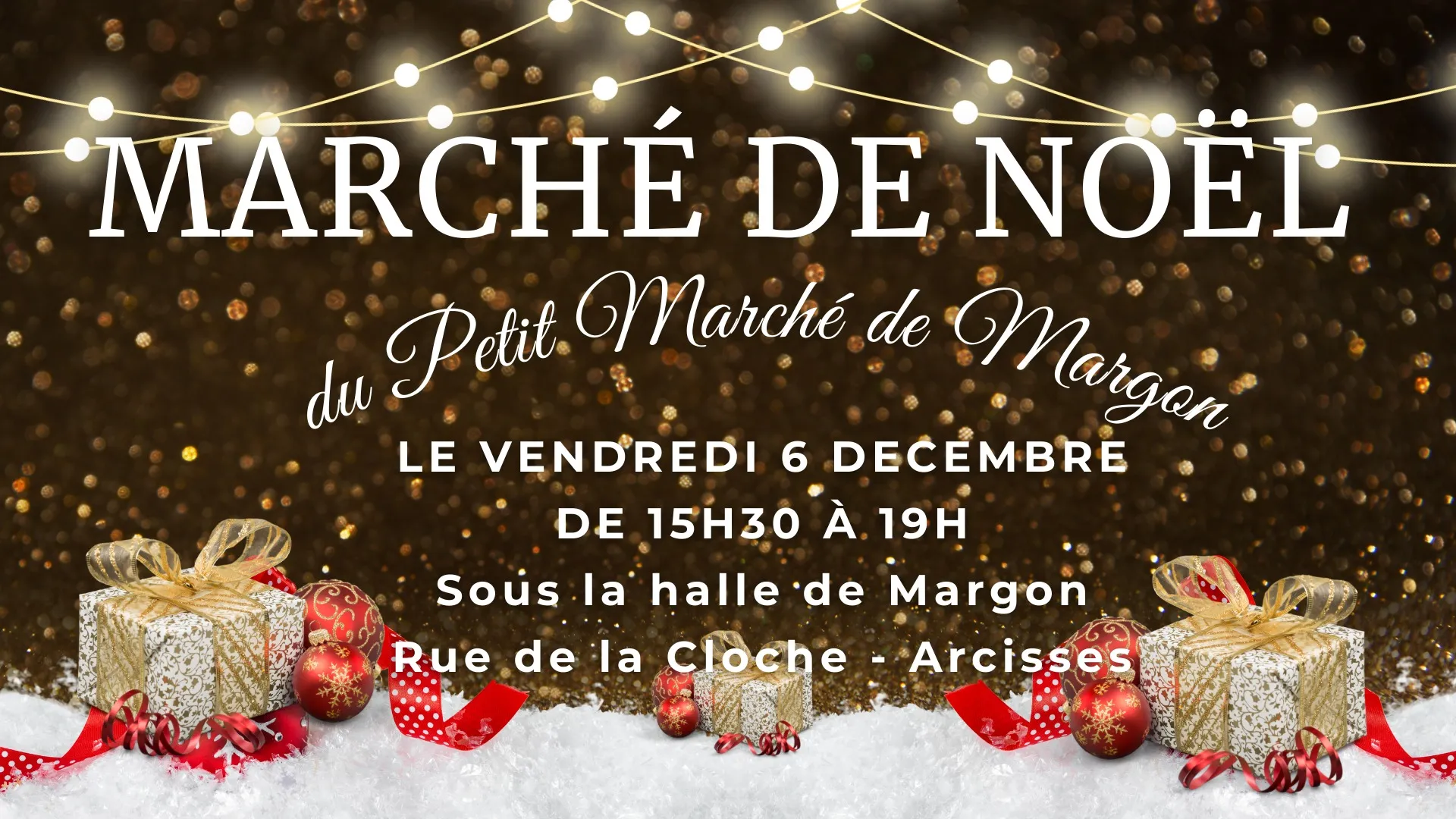 Marché de Noël du Petit Marché de Margon