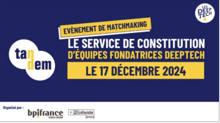 Matchmaking Tandem - Bpifrance x Find Your Cofounder HEC Alumni Paris