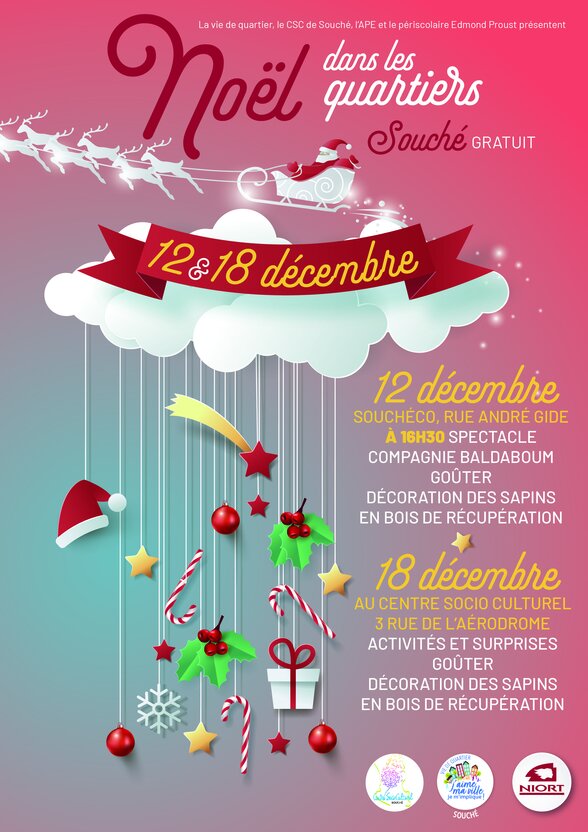 Noël à Niort Temps festif de Noël à Souché 2024