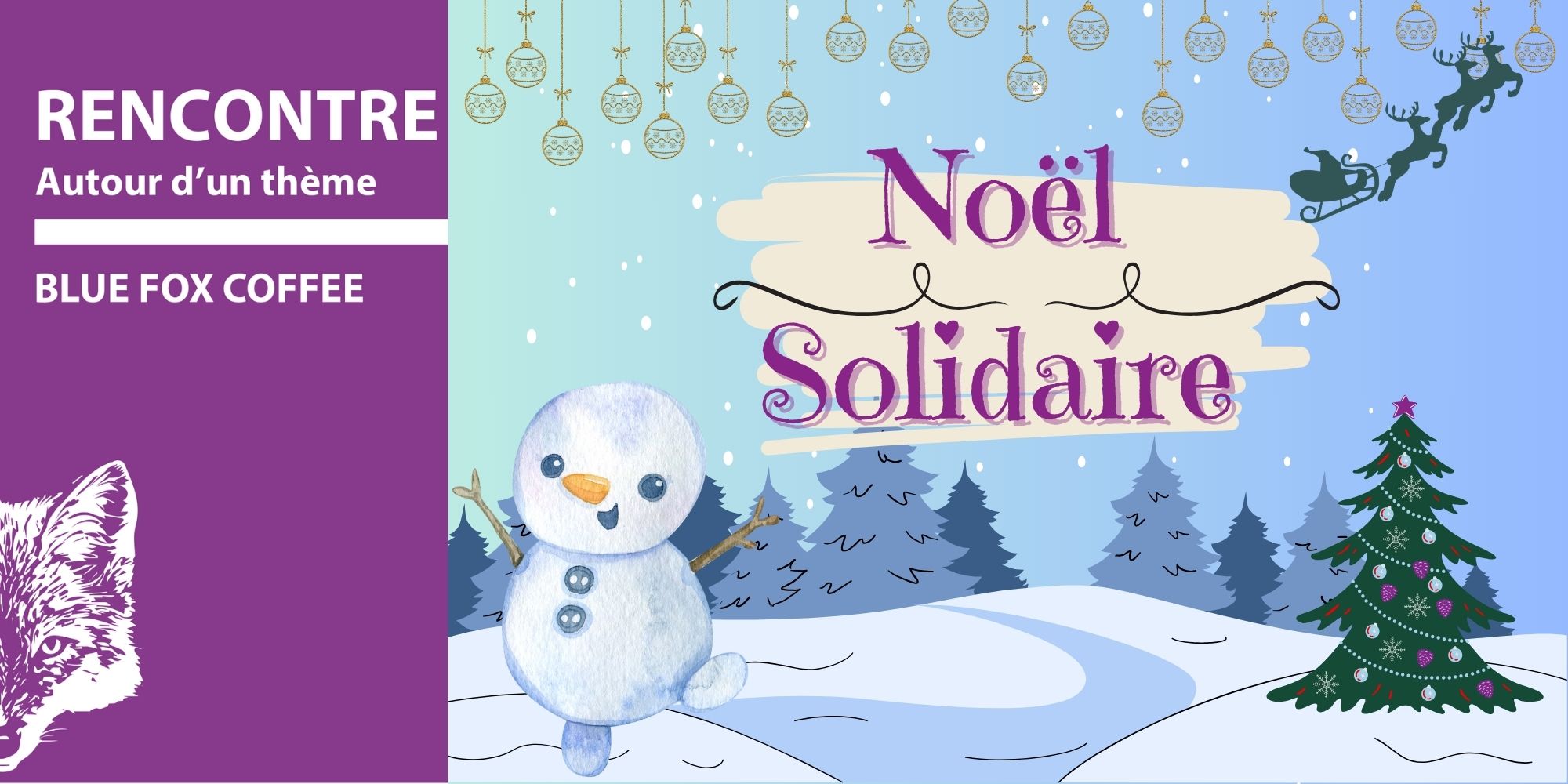 Noël solidaire au Blue Fox Coffee