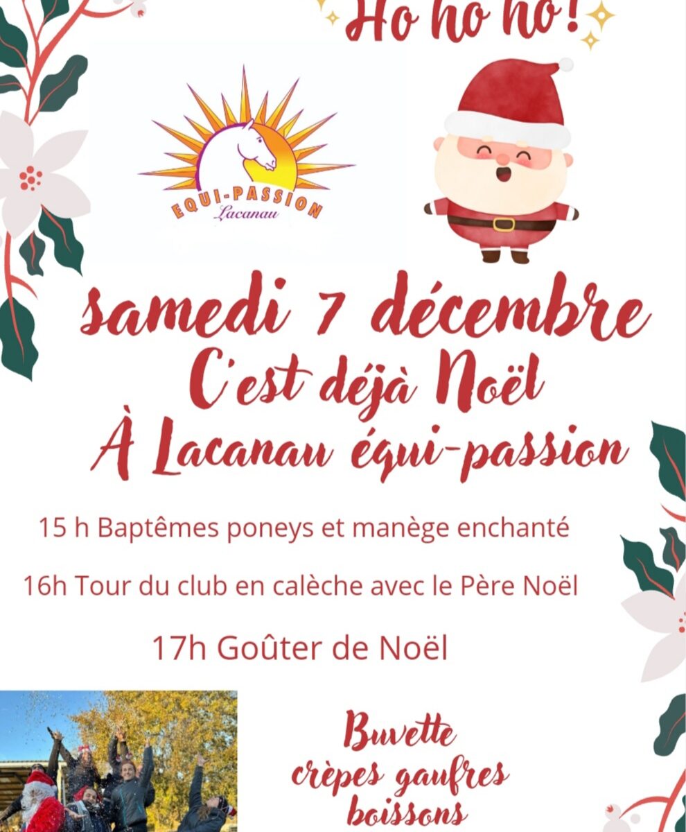 Oh Oh Oh ! C'est déjà Noël à Equi Passion !