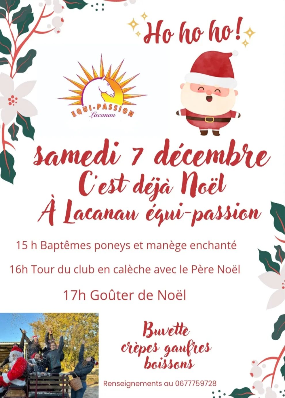 Oh Oh Oh ! C'est déjà Noël à Equi Passion !