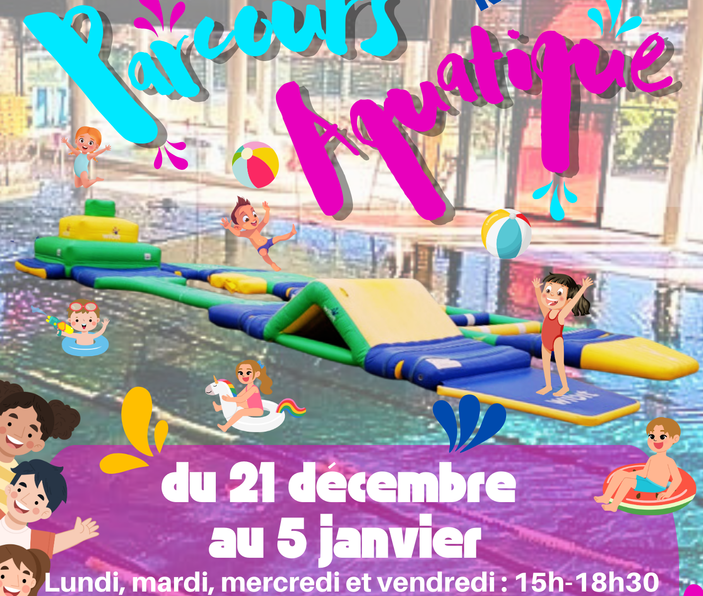 Parcours aquatique