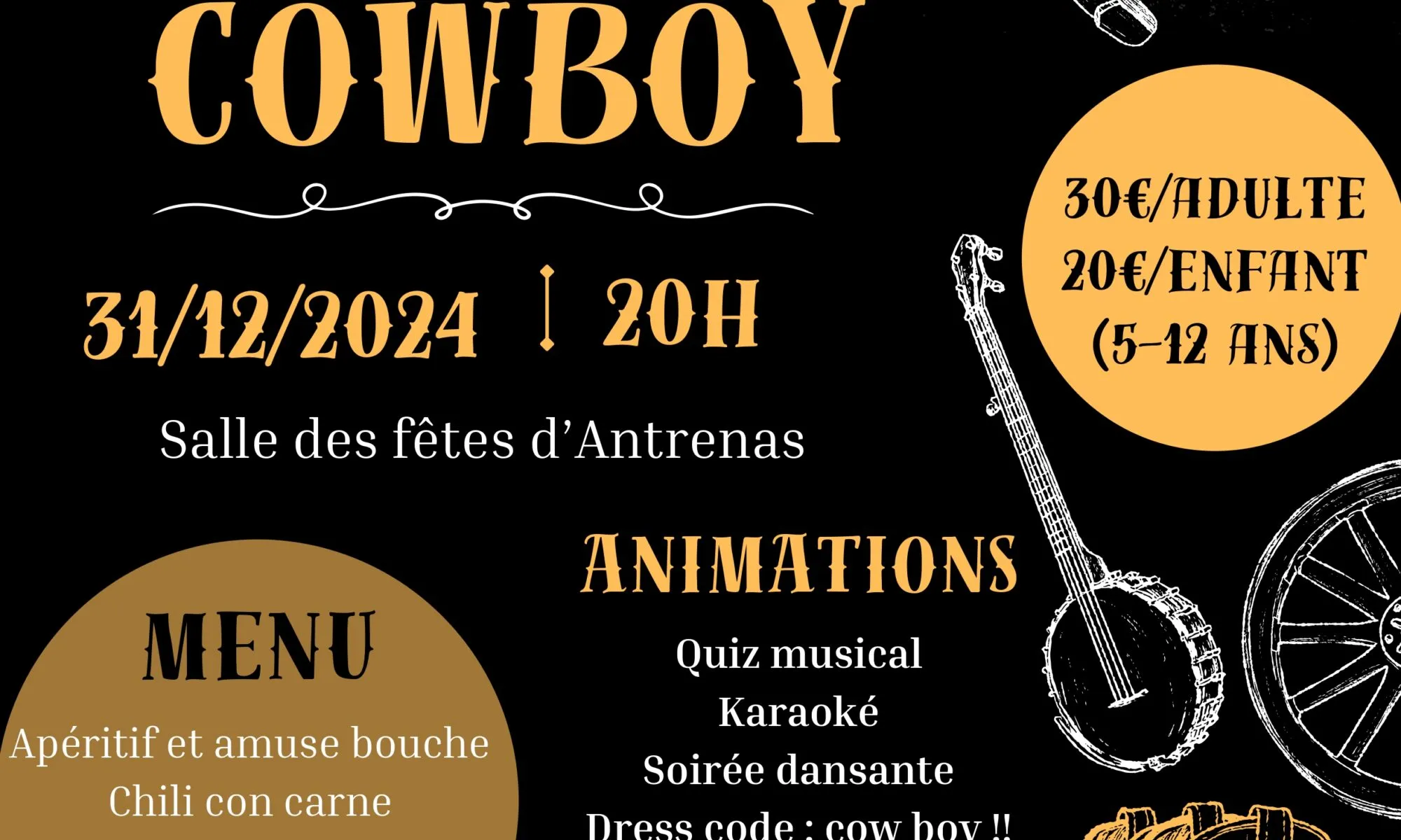 RÉVEILLON COWBOY