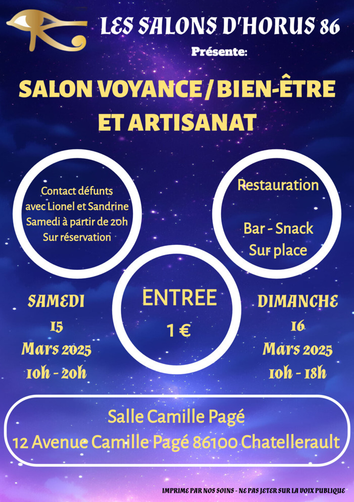 Salon de la Voyance Bien-Etre et Artisanat