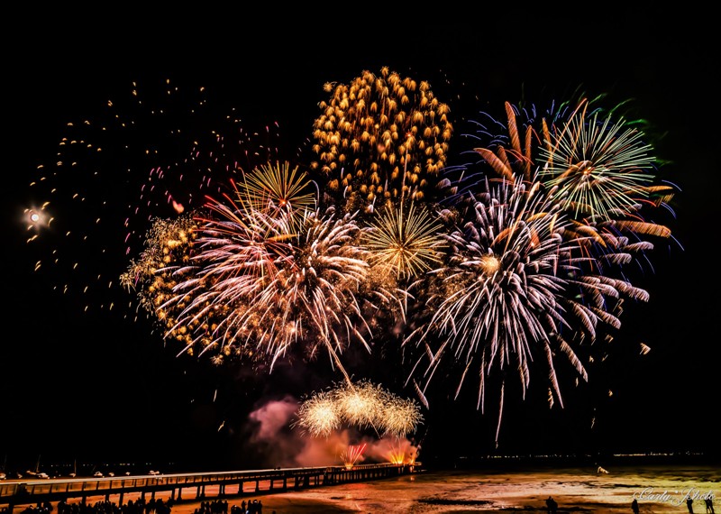 Soirée et feu d'artifice