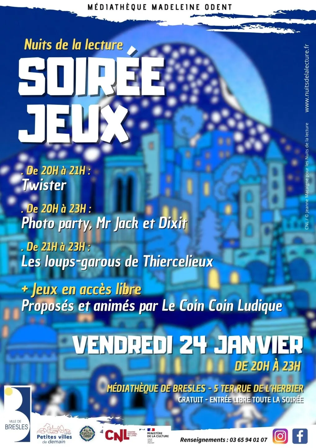 Soirée jeux de société