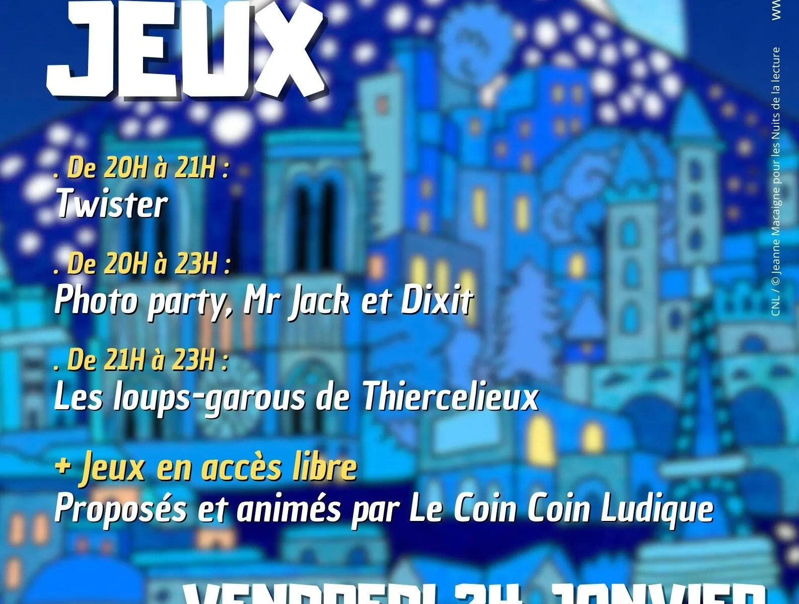 Soirée jeux de société