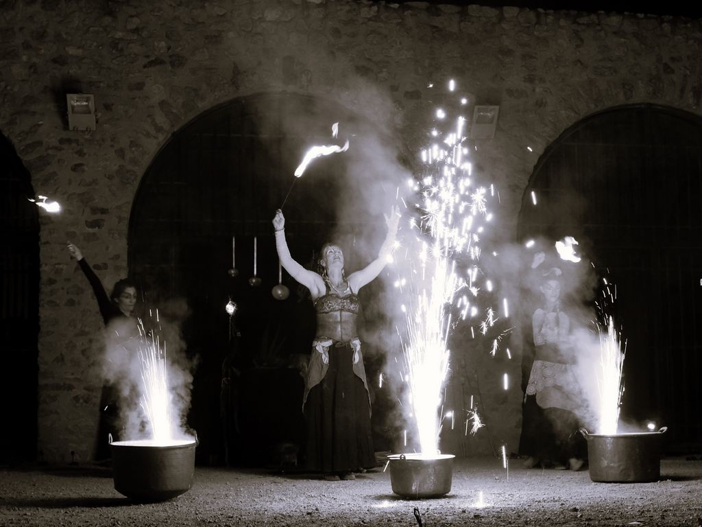 Spectacle de feu "Jeux de lumières"