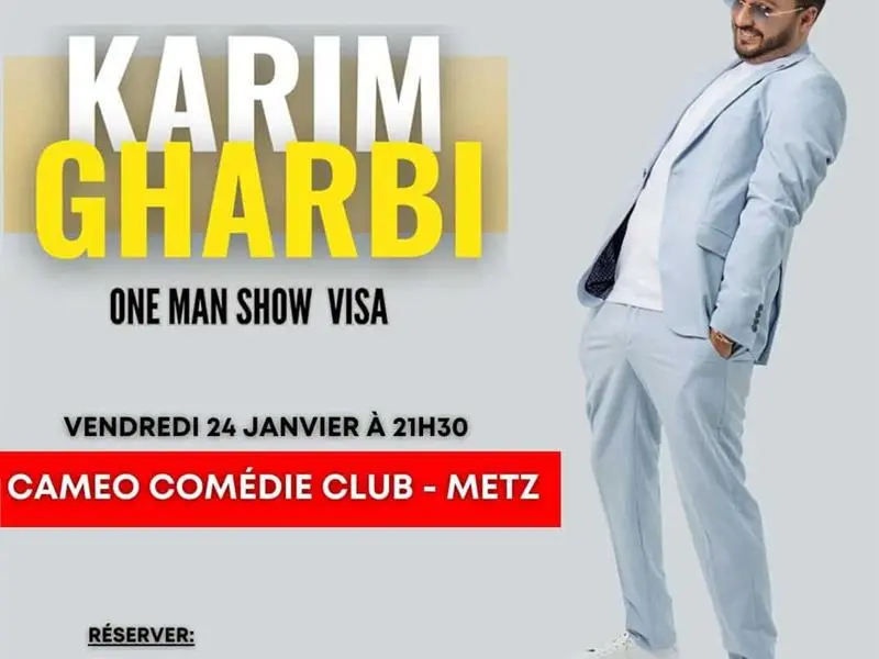 SPECTACLE KARIM GHARBI VISA