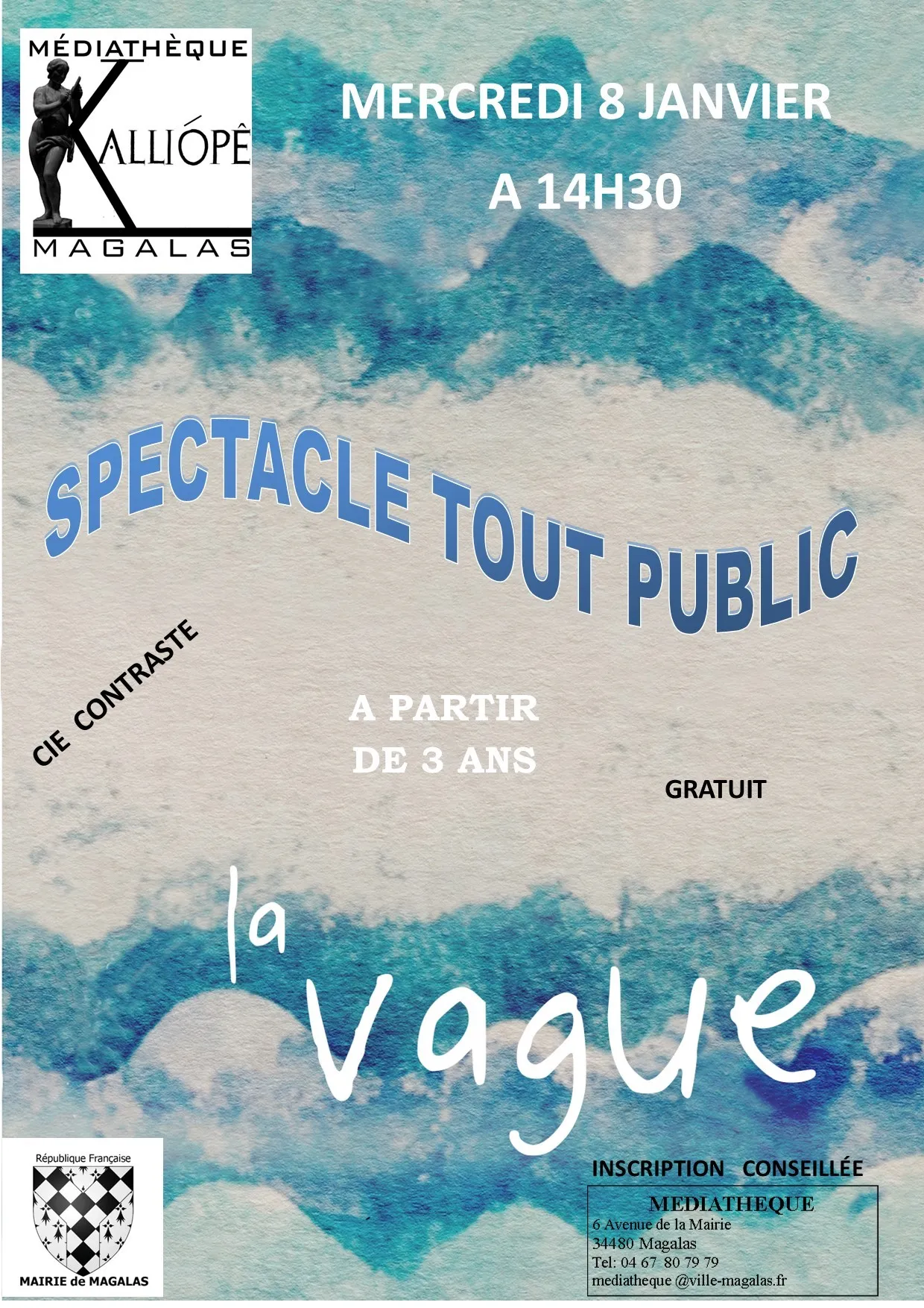 SPECTACLE TOUT PUBLIC "LA VAGUE"