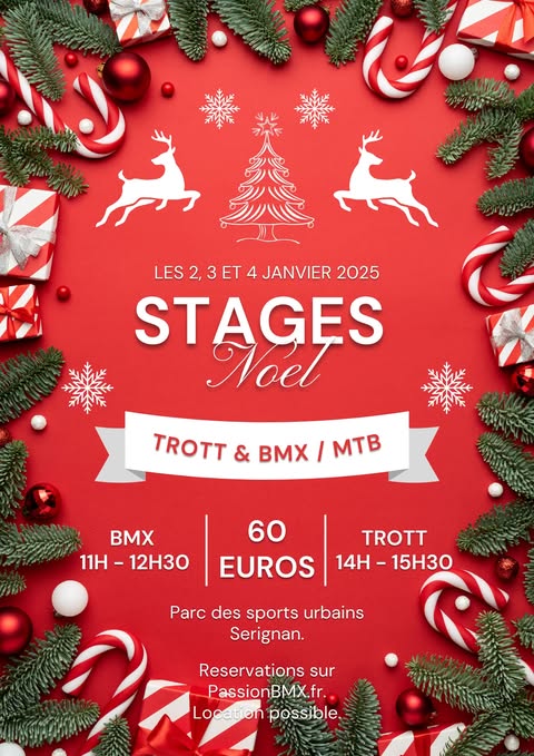 STAGE DE NOËL: TROTT & BMW / MTB