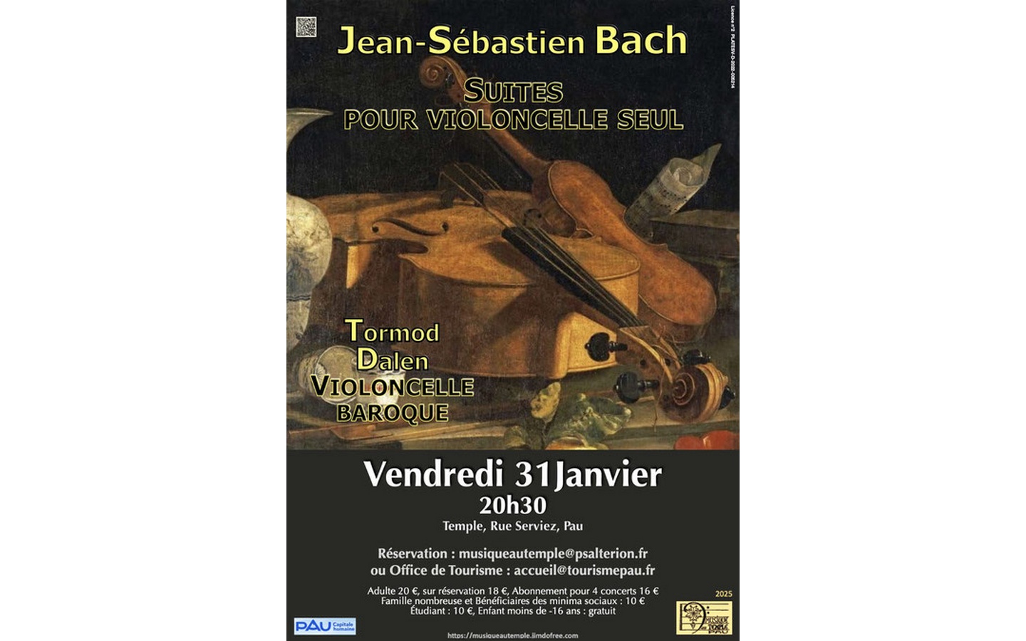 Suite pour violoncelle seul Jean-Sébastien Bach