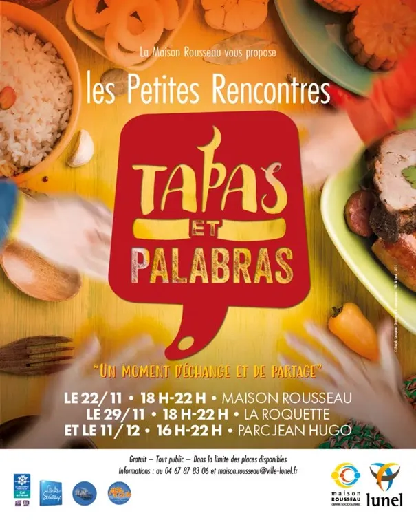 TAPAS ET PALABRAS UN MOMENT D’ÉCHANGE ET DE PARTAGE