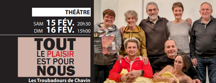 Théâtre "Tout le plaisir est pour nous"