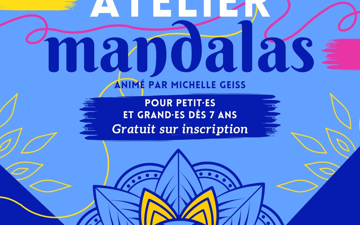 Activité | Atelier mandalas Centre Paris Anim’ Mado Robin Paris